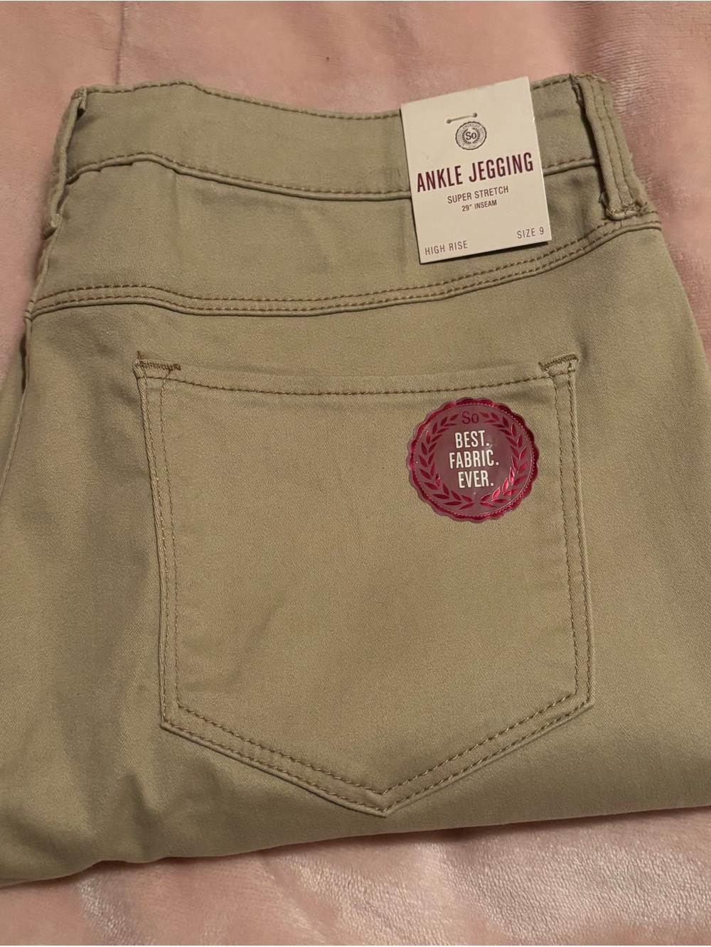 SO Ankle Jegging in Khaki